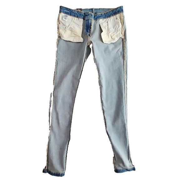 Aeropostale Jeans Women's Size 10 Long Jegging Light Blue Wash Style# 19 B070 7E - Picture 6 of 16